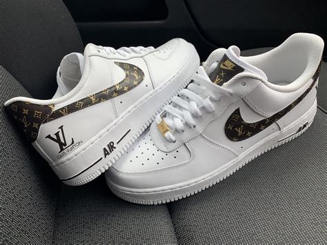 air force one lv custom|air force 1s louis vuitton.